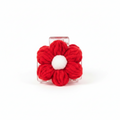 Crochet hair accessories puff flower hair claws handmade gift items