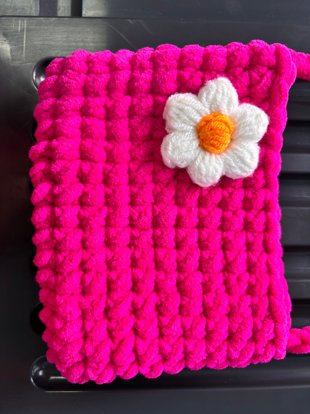 Crochet cute plush yarn bags for girls | Nesty Crafters