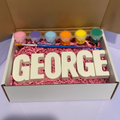 Custom Names Plaster Coloring Kit 