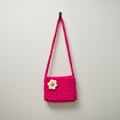 Crochet cute plush yarn bags for girls | Nesty Crafters